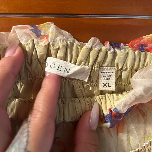 Doen Aurelie dress in - professionally hemmed to 47” from neck to hem line - Picture 3 of 13